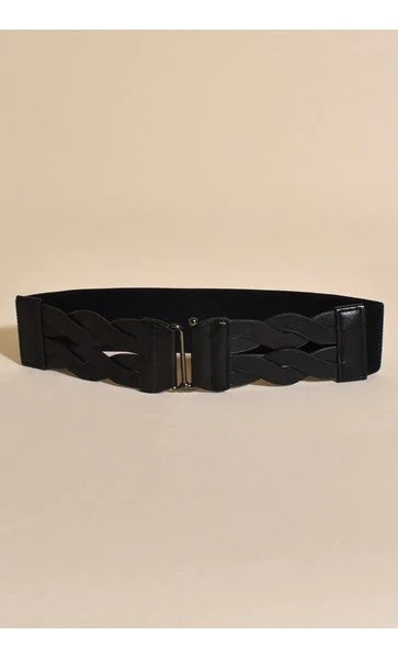 Double Twist Front Belt (Black)