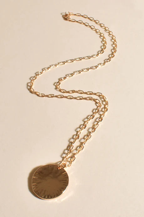 Adorne Pendant Necklace - Gold