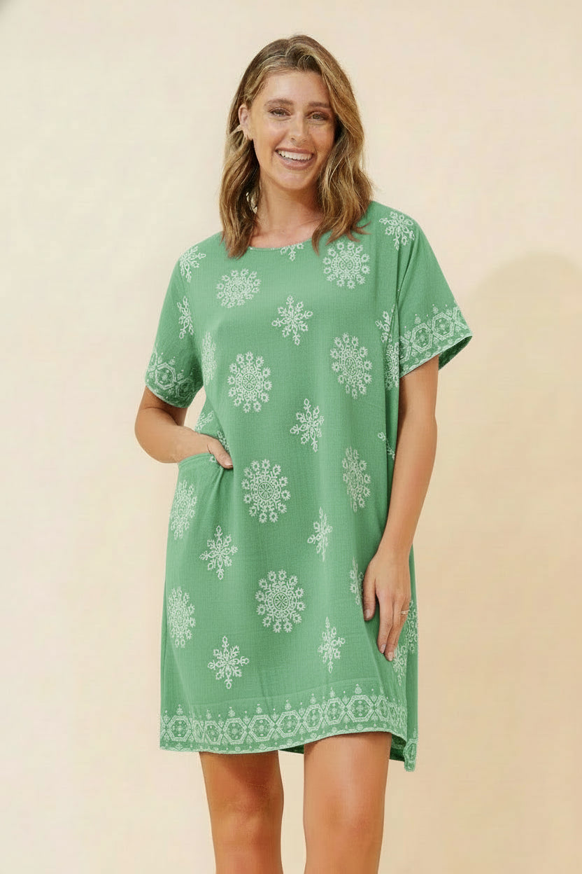 Serra Dress (SAGE GREEN)