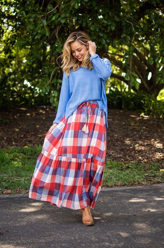 Courtney Knit - Blue
