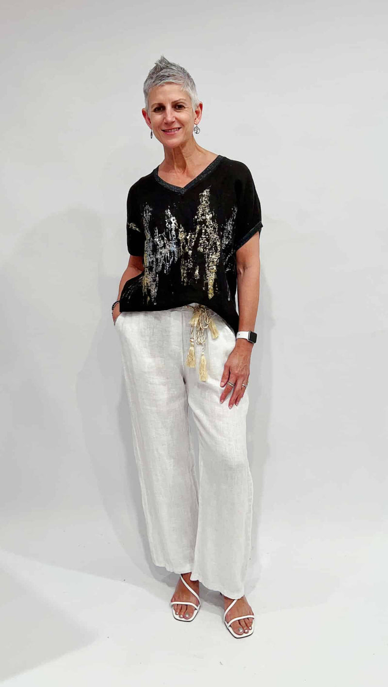La Strada Silk Multi Layer Dress