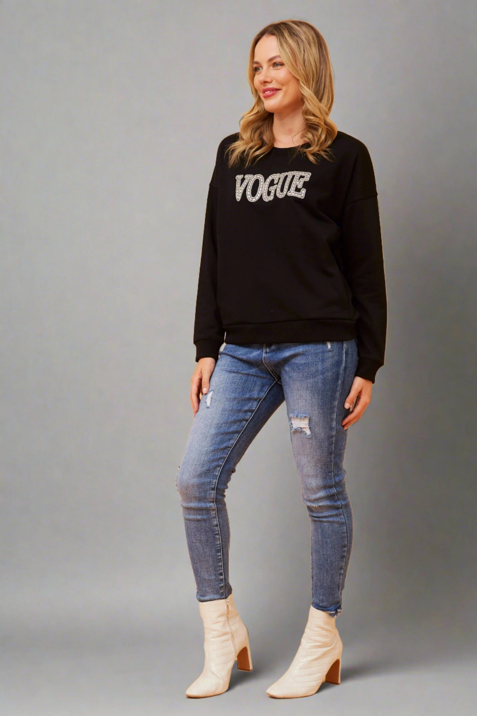 Vogue Jumper - Black