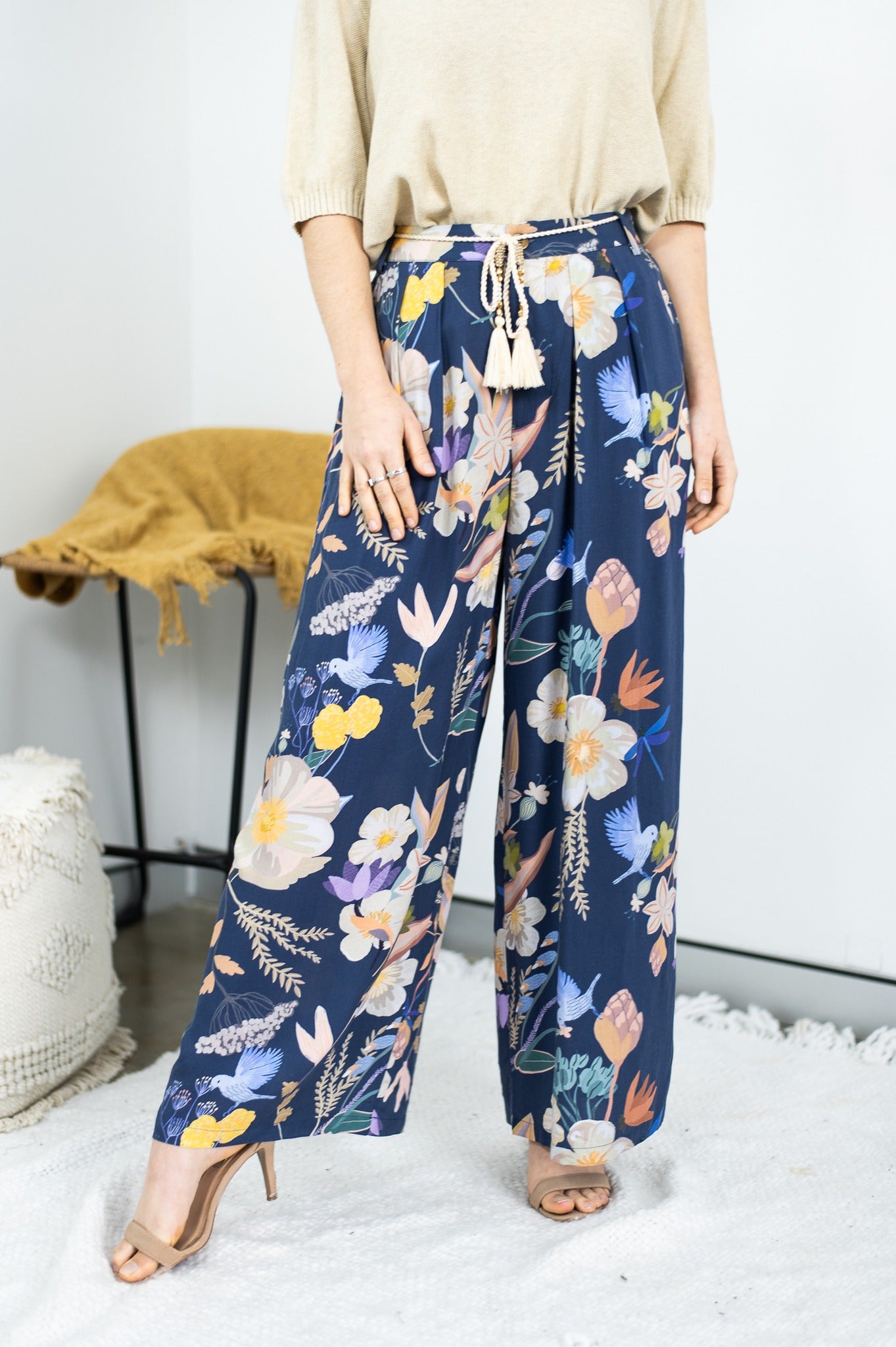 Alexia Pants (Navy)