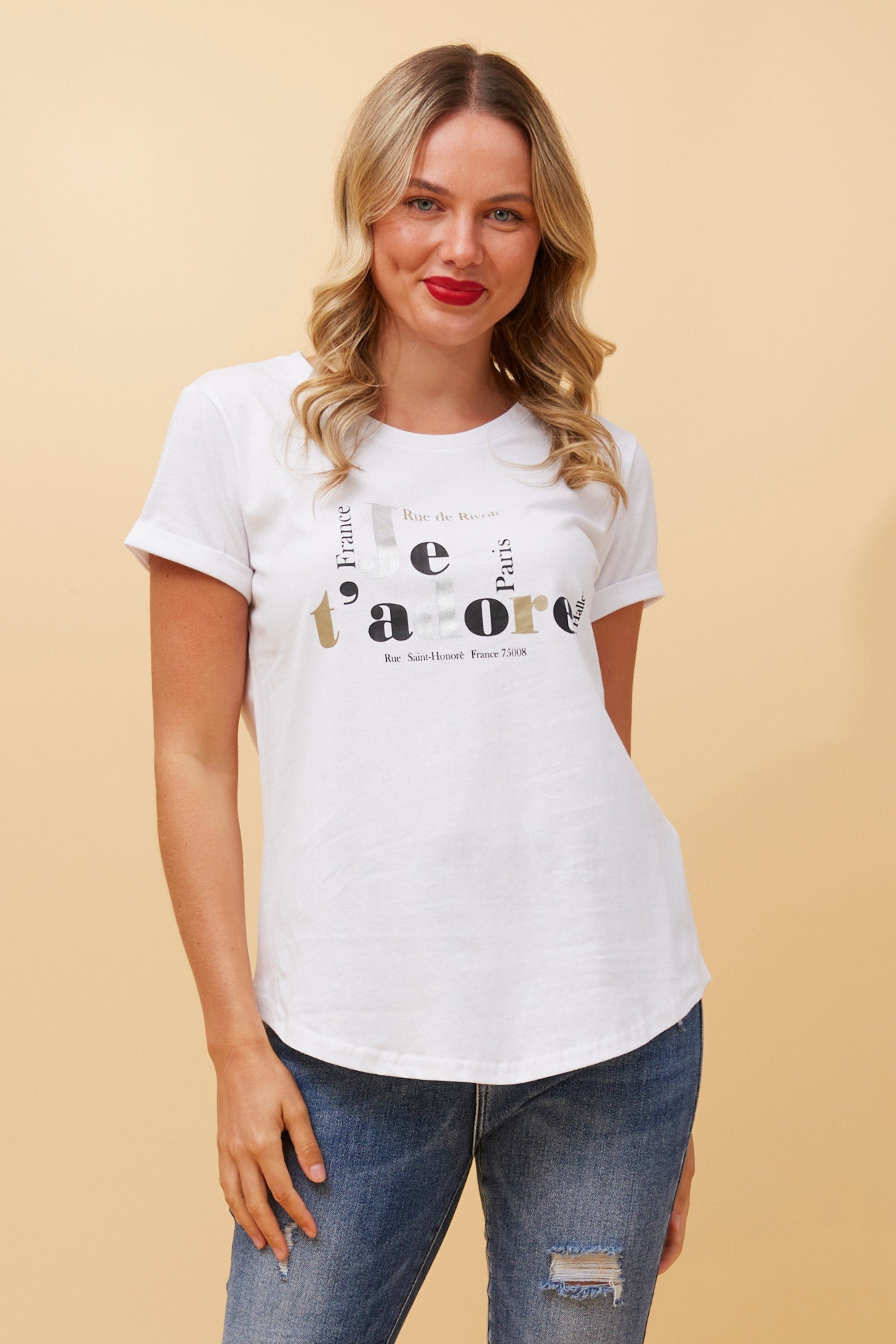 Astra Graphic Tee - White