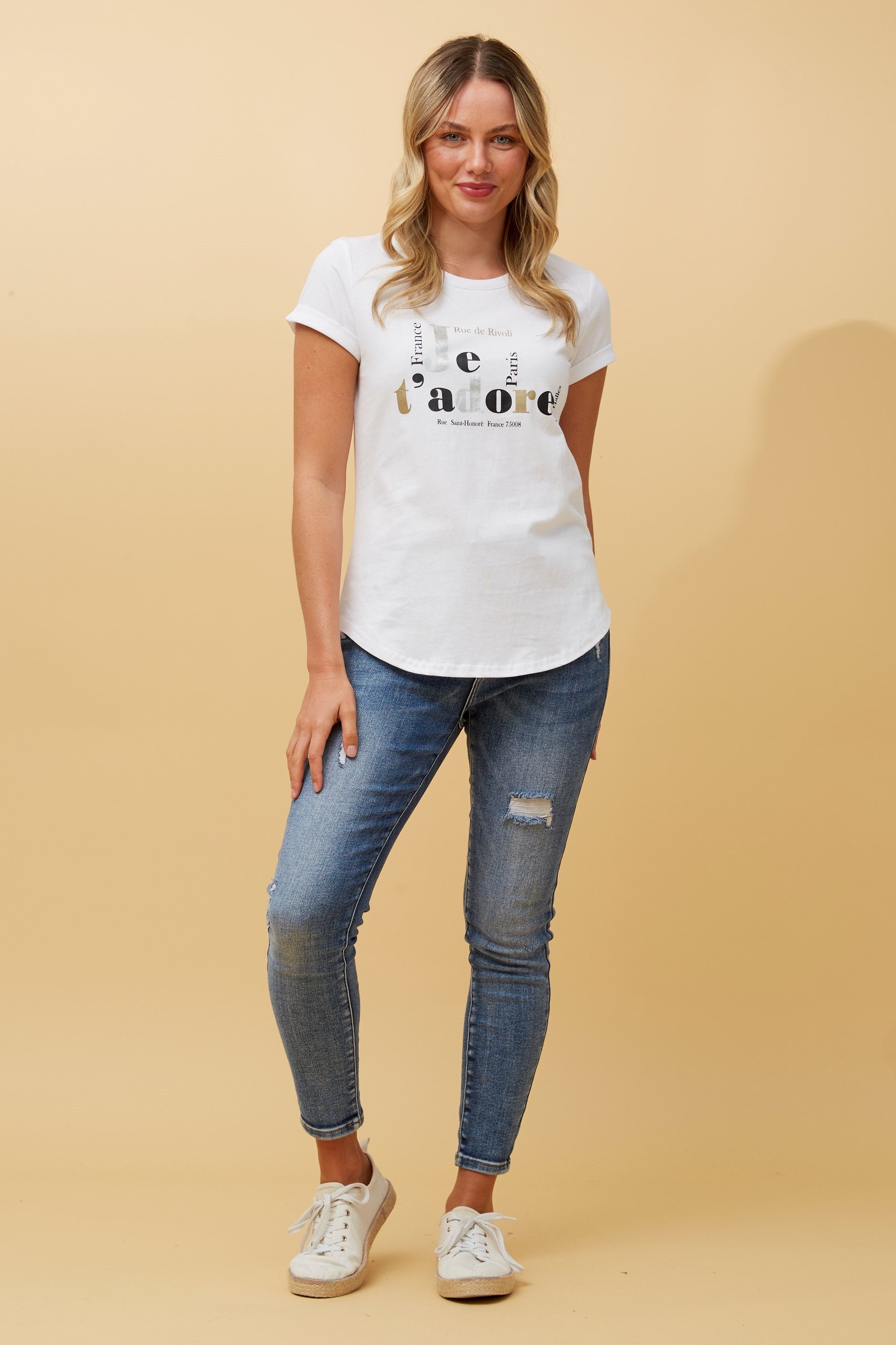 Astra Graphic Tee - White