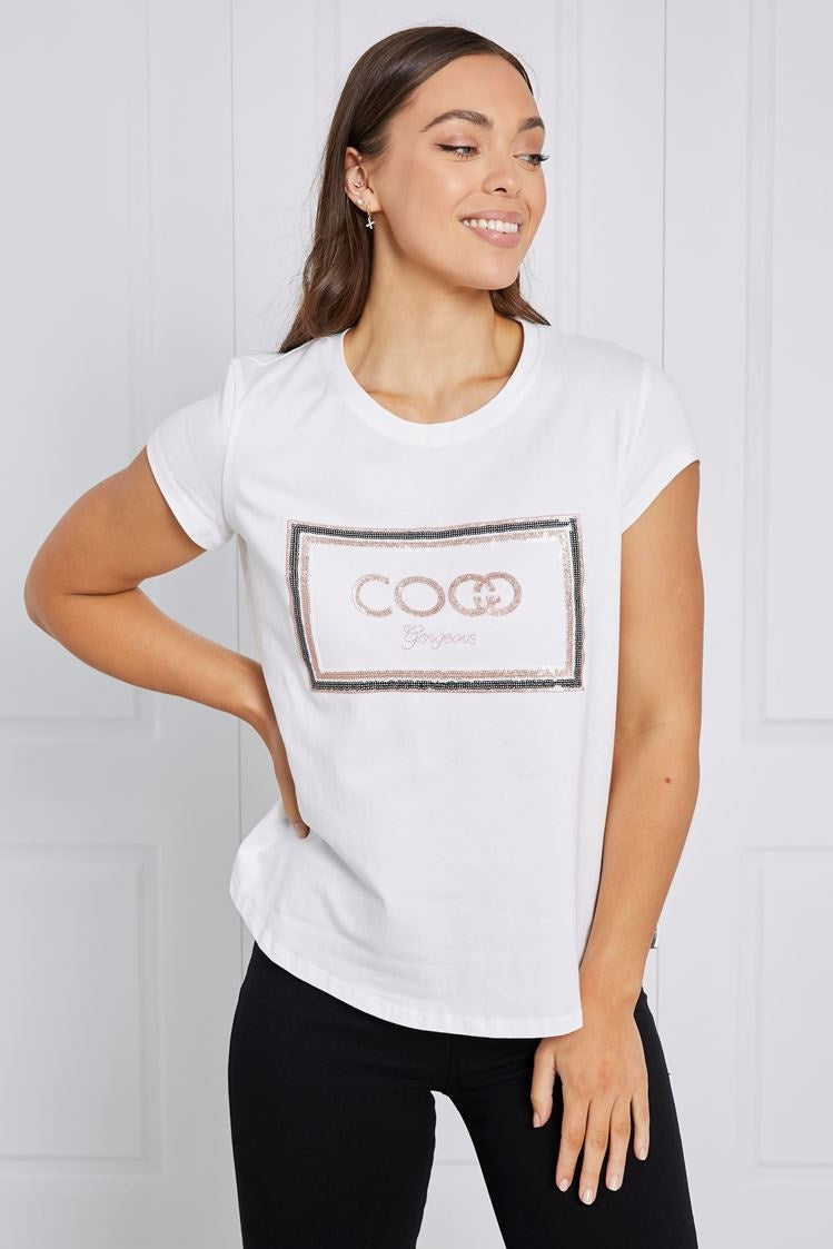 COGO Logo Tee - White