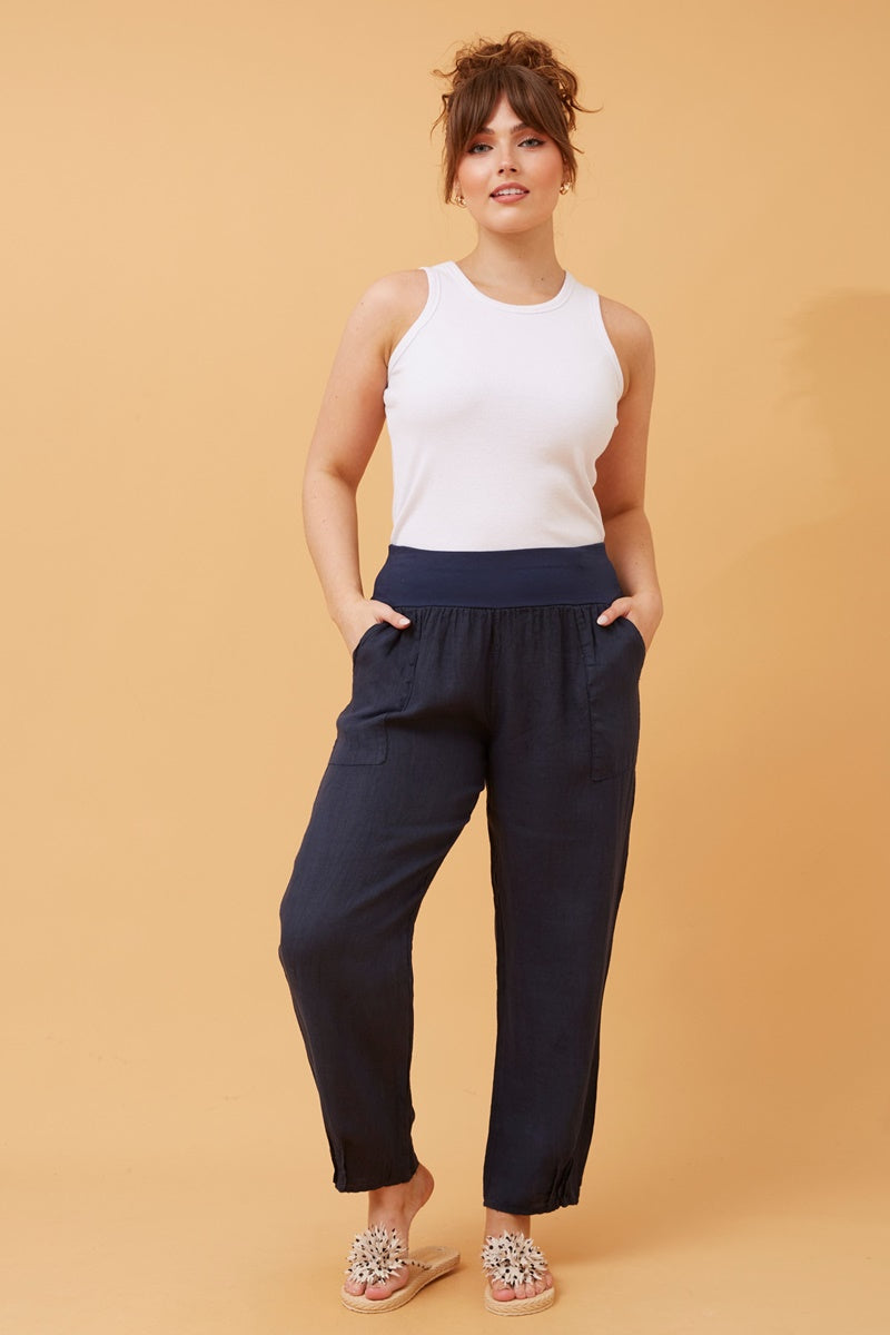 Edie Pants (NAVY)