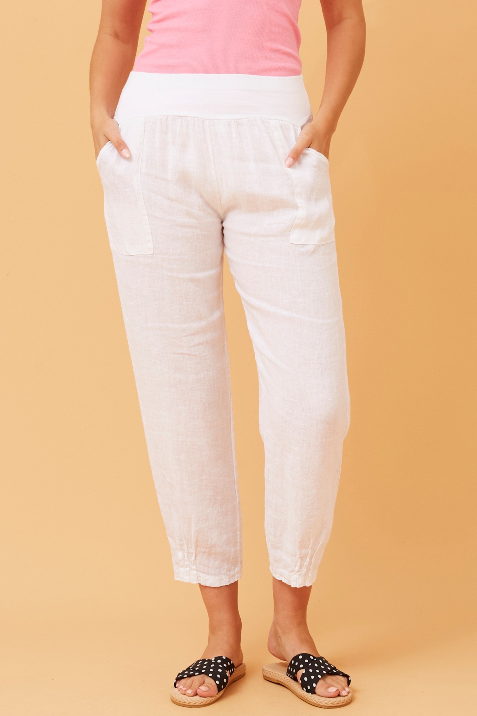 EDIE PANTS (WHITE)