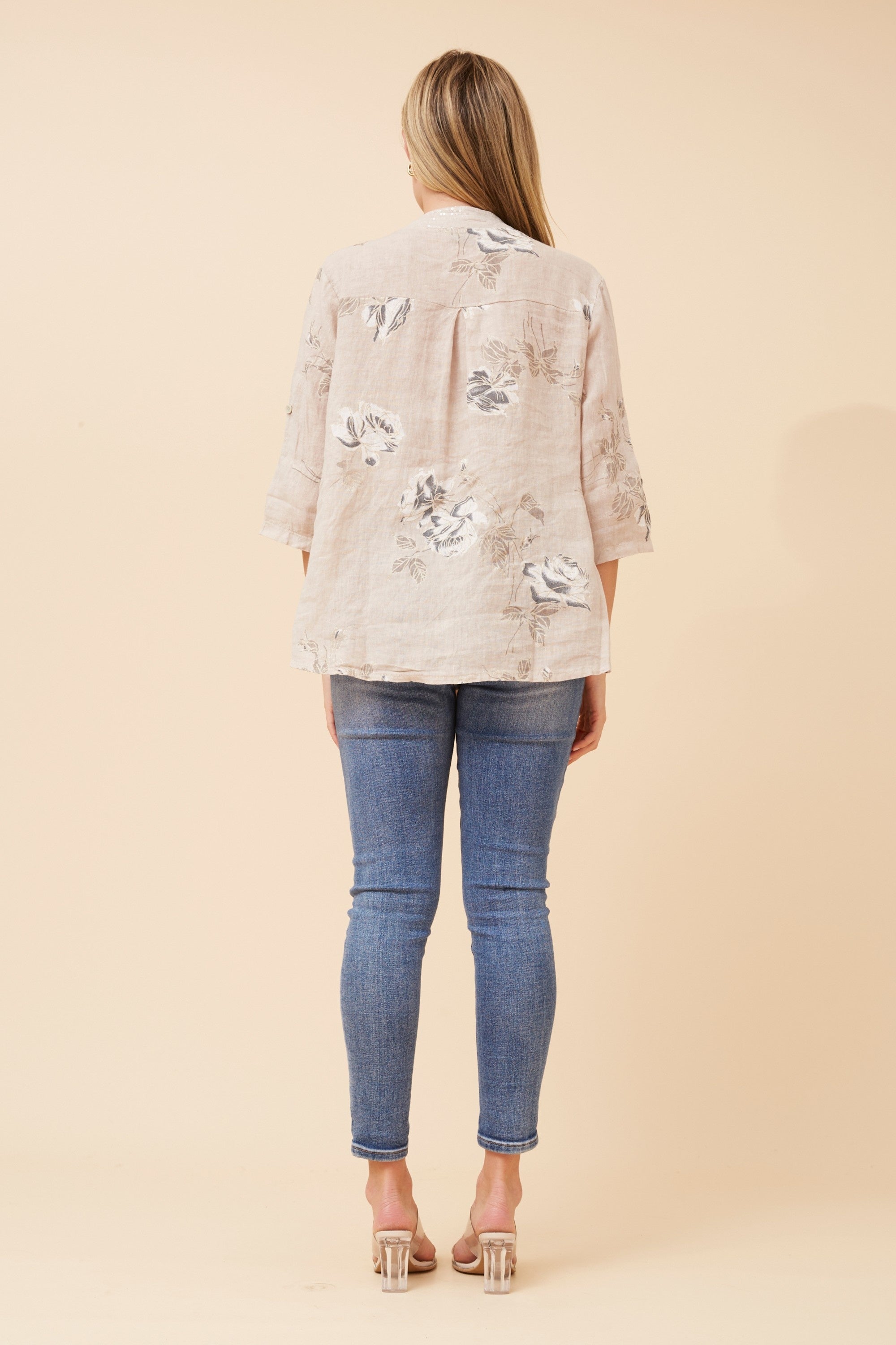 ROSIE FLORAL SHIRT (LINEN)