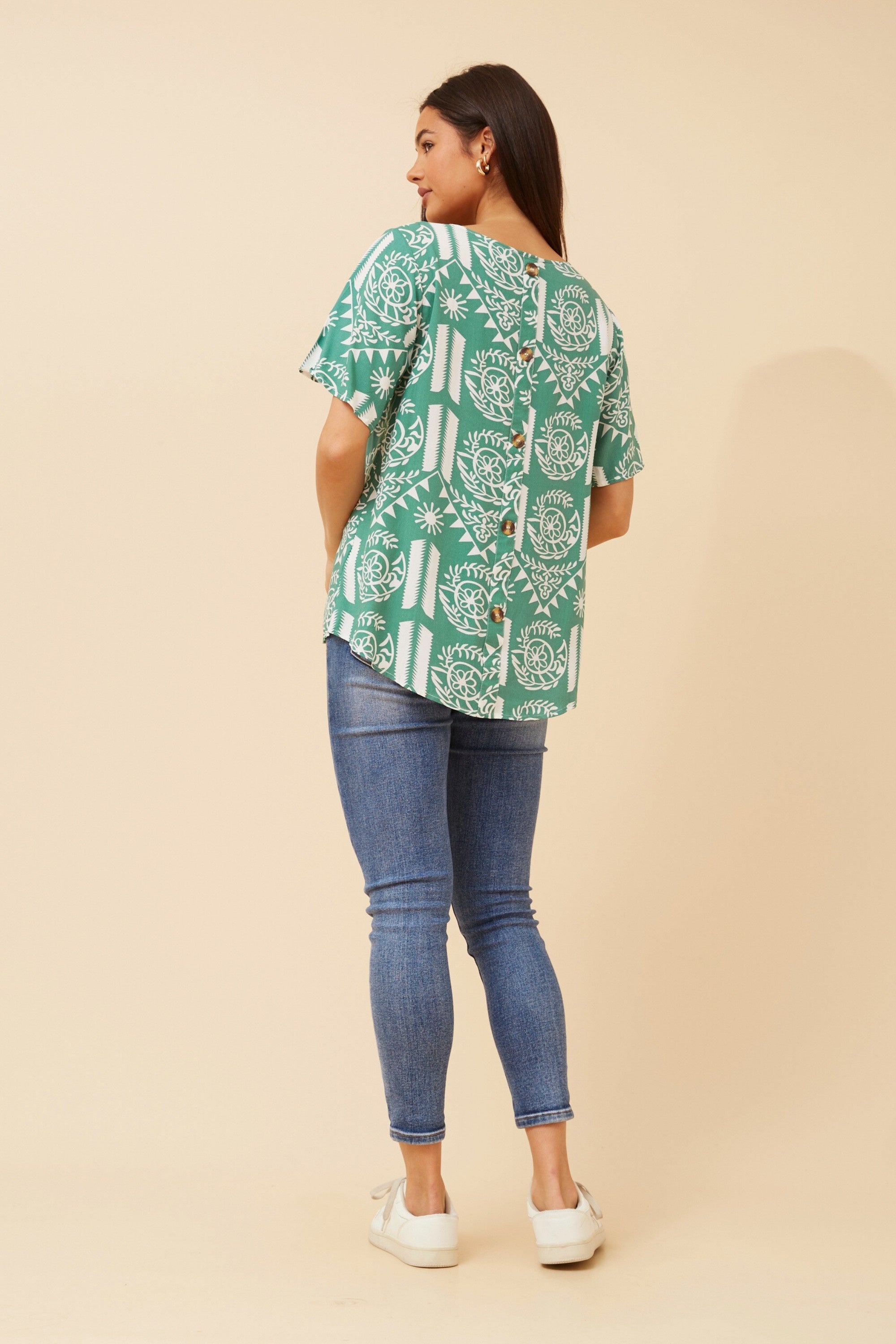 SONIA TOP (GREEN)
