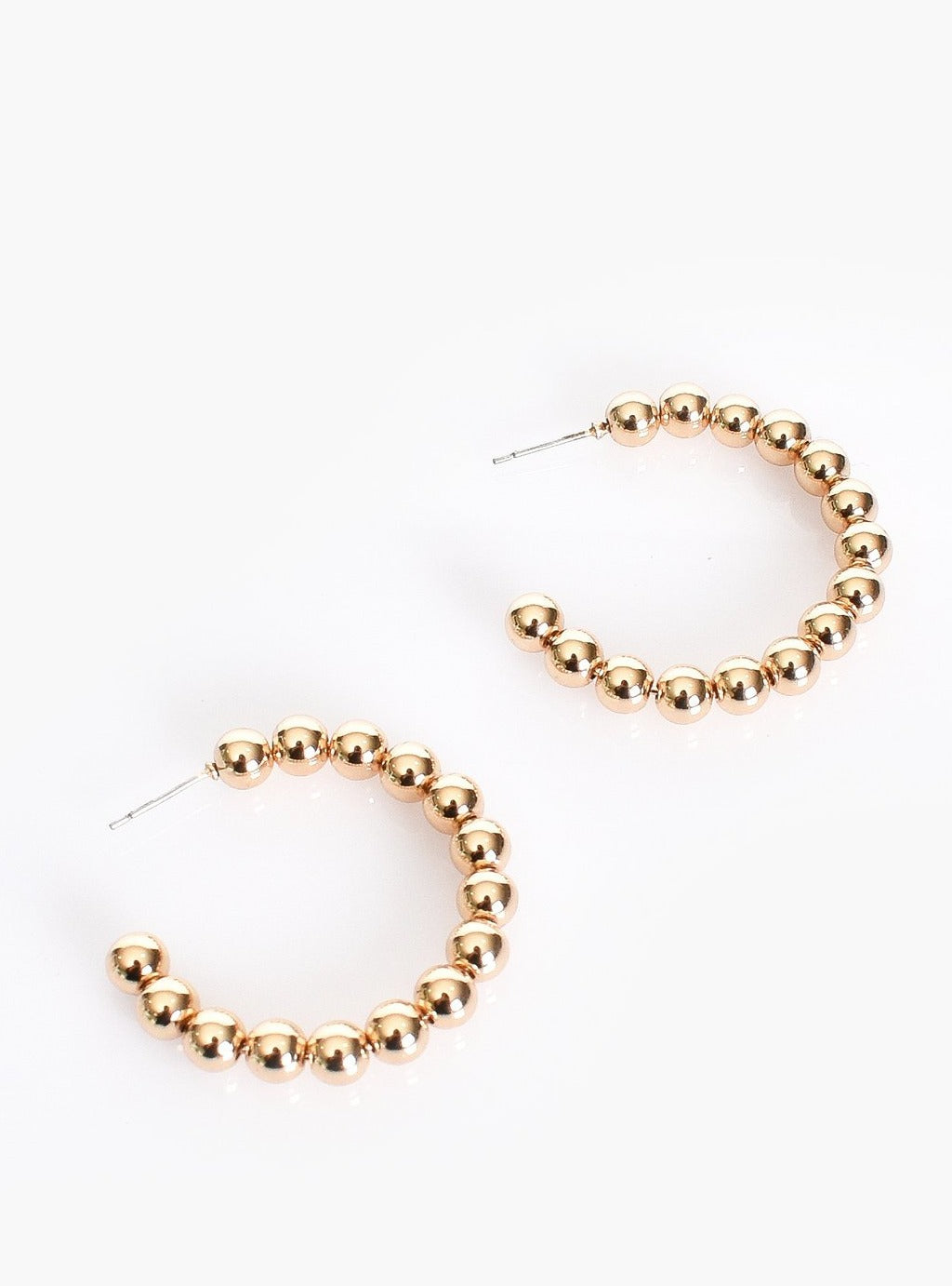 Adorne - Mini Gold Ball Earrings
